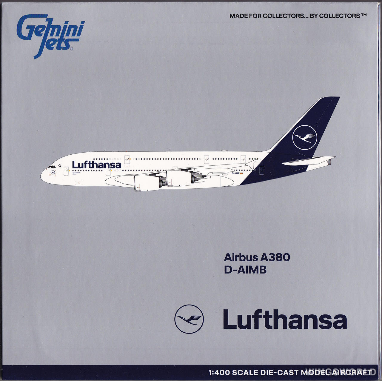 Geminijets 1:400 GJDLH1842 Lufthansa 汉莎航空 Airbus A380-800 D-AIMB