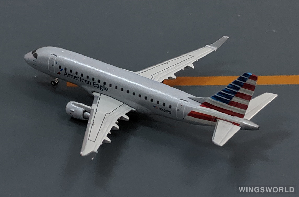 Geminijets 1:400 GJAAL1341 American Airlines 美国航空 Embraer ERJ-170 N401YX