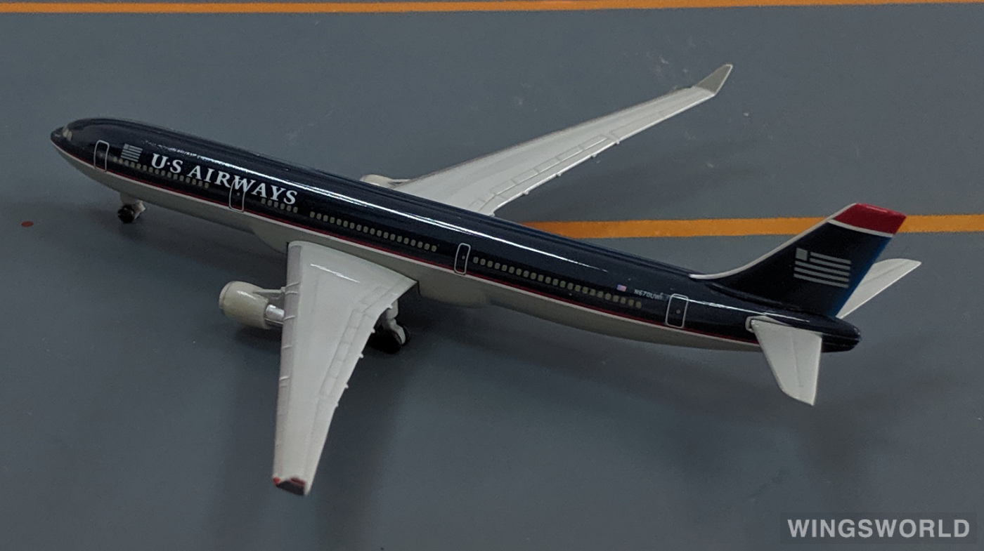 Herpa 1:500 508407 US Airways 全美航空 Airbus A330-300 N670UW