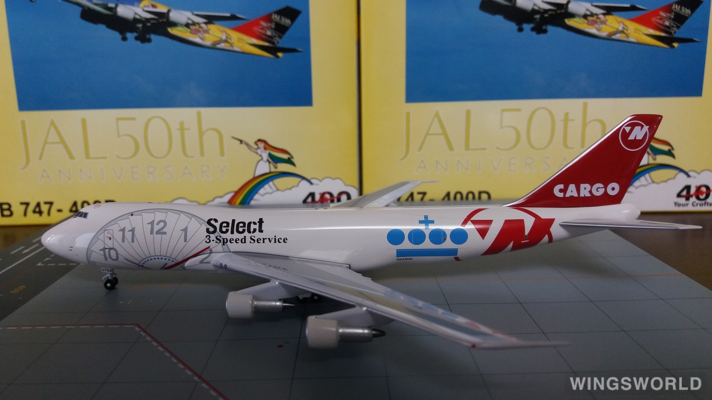 AeroClassics 1:400 ACN644NW Northwest Airlines 美国西北航空 Boeing 747-200 N644NW