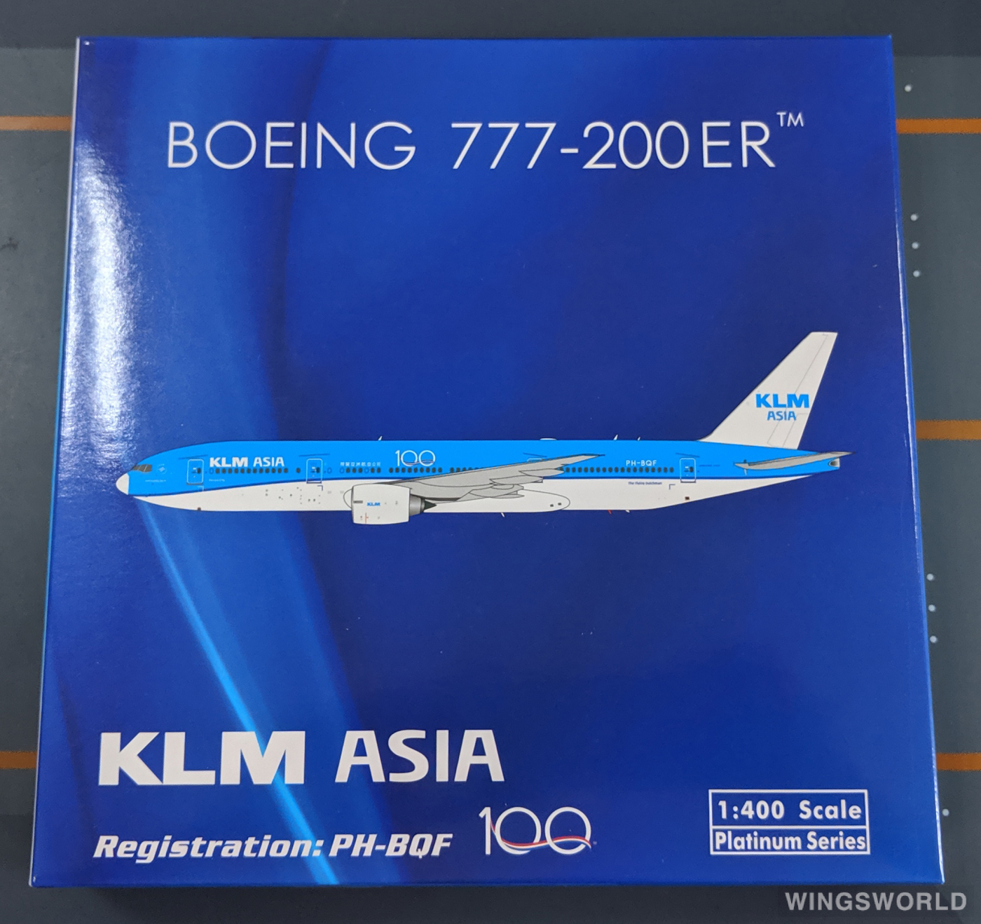 Phoenix 1:400 PH11564 KLM 荷兰皇家航空 Boeing 777-200 PH-BQF