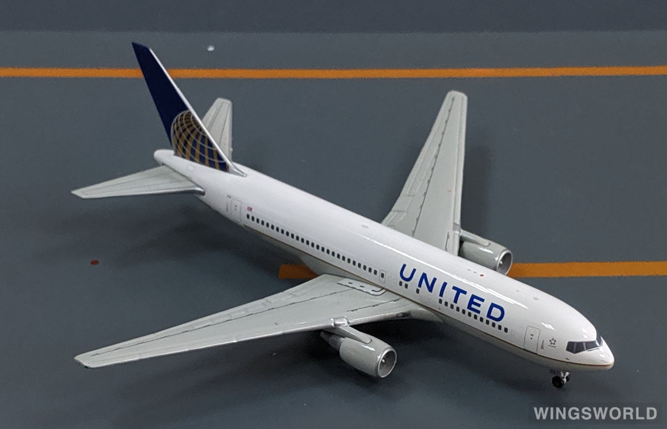Geminijets 1:400 GJUAL1137 United Airlines 美国联合航空 Boeing 767-200 N76151