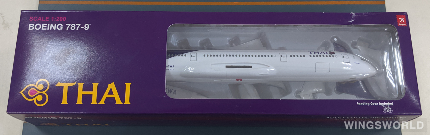 Hogan 1:200 HG11151GR Thai Airways 泰国国际航空 Boeing 787-9 HS-TWA
