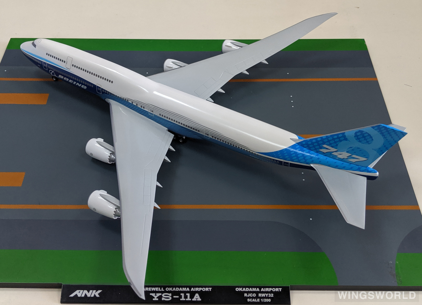 Hogan 1:200 HG11298GR Boeing 波音公司 Boeing 747-8i 