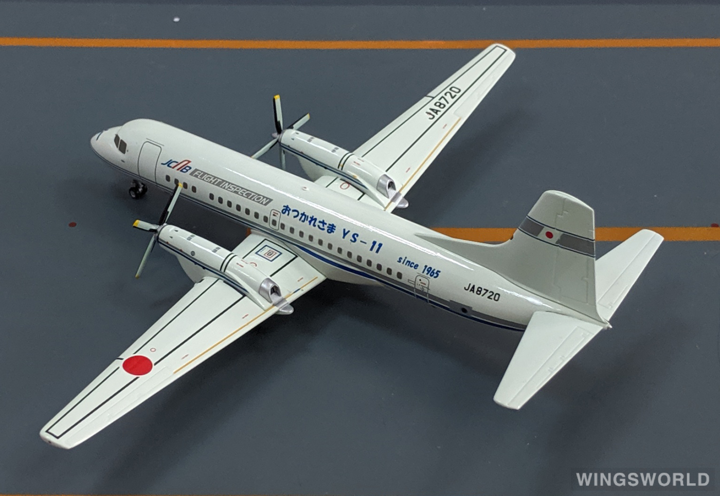 Hogan 1:200 YS21138 Japan Civil Aviation Bureau 日本民航局 NAMC YS-11 JA8720