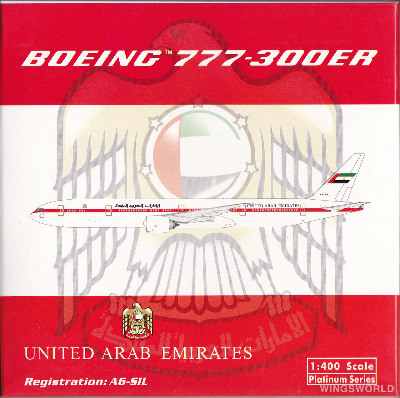 Phoenix 1:400 PH10464 Presidential Flight Boeing 777-300ER A6-SIL