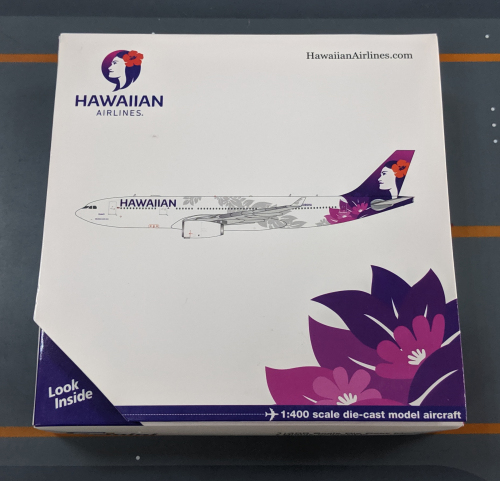 Geminijets 1:400 Airbus A330-200 Hawaiian Airlines 夏威夷航空