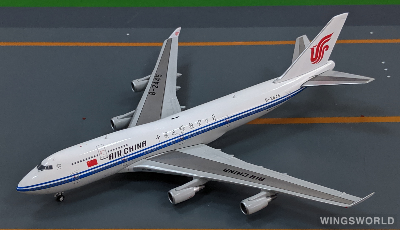JC Wings 1:400 XX4059 Air China 中国国际航空 Boeing 747-400 B-2445