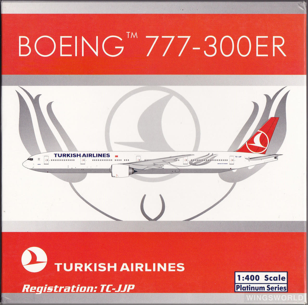 Phoenix 1:400 PH10726 Turkish Airlines 土耳其航空 Boeing 777-300ER TC-JJP