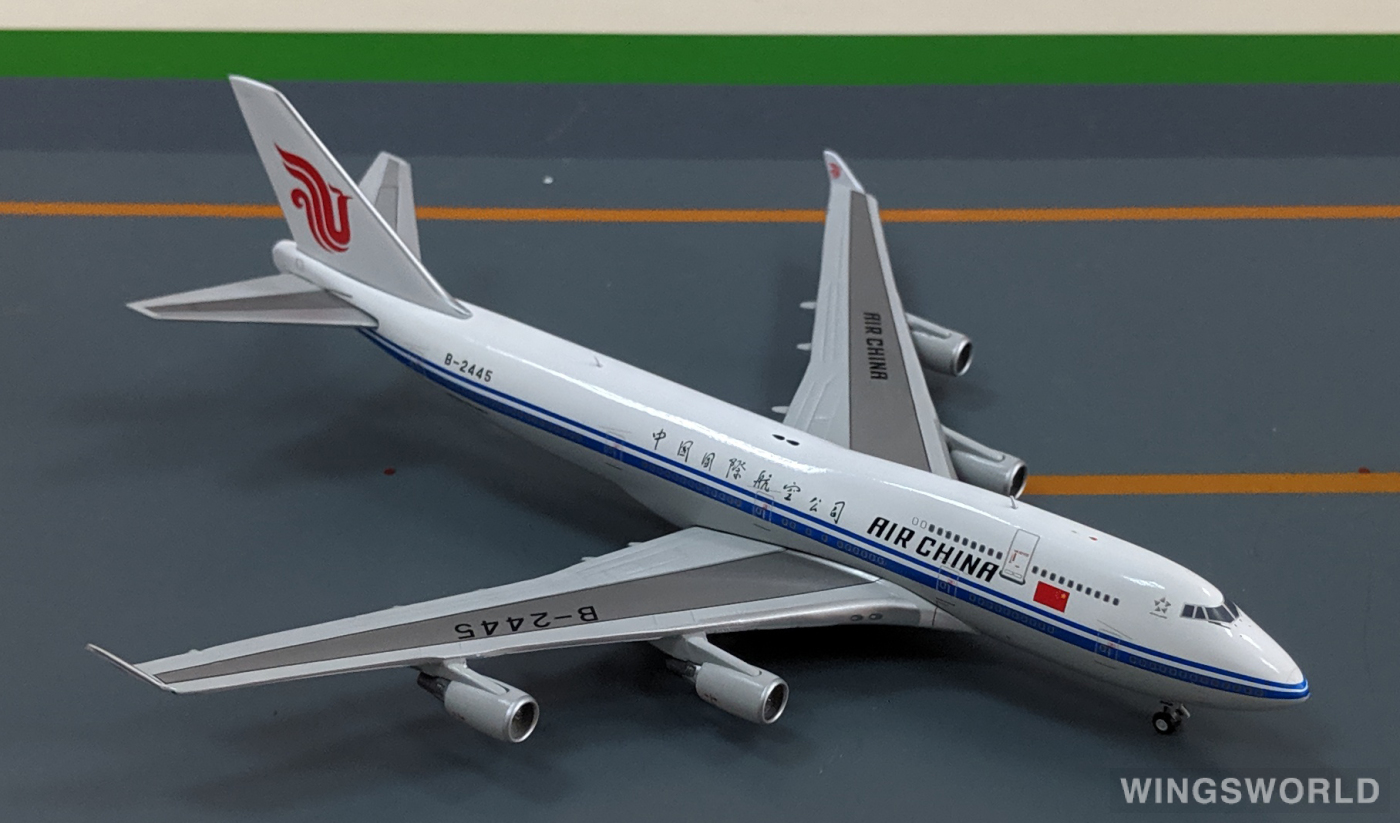 JC Wings 1:400 XX4059 Air China 中国国际航空 Boeing 747-400 B-2445