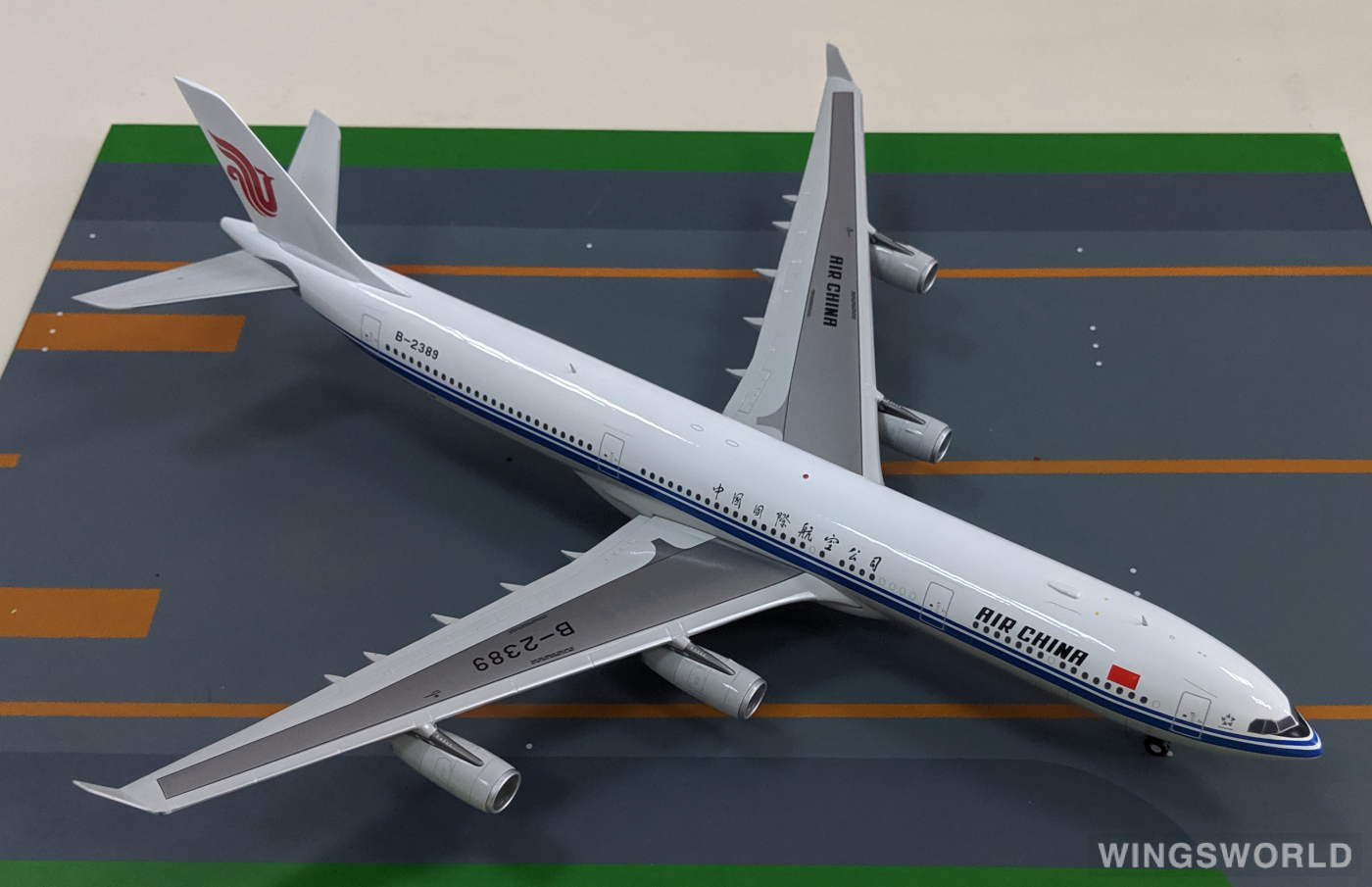 Geminijets 1:200 G2CCA377 Air China 中国国际航空 Airbus A340-300 B-2389