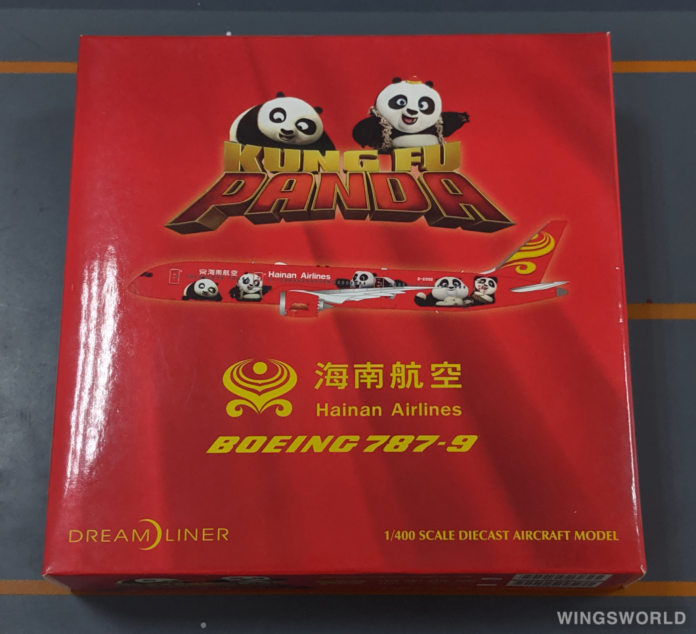 JC Wings 1:400 XX4087 Hainan Airlines 海南航空 Boeing 787-9 B-6998