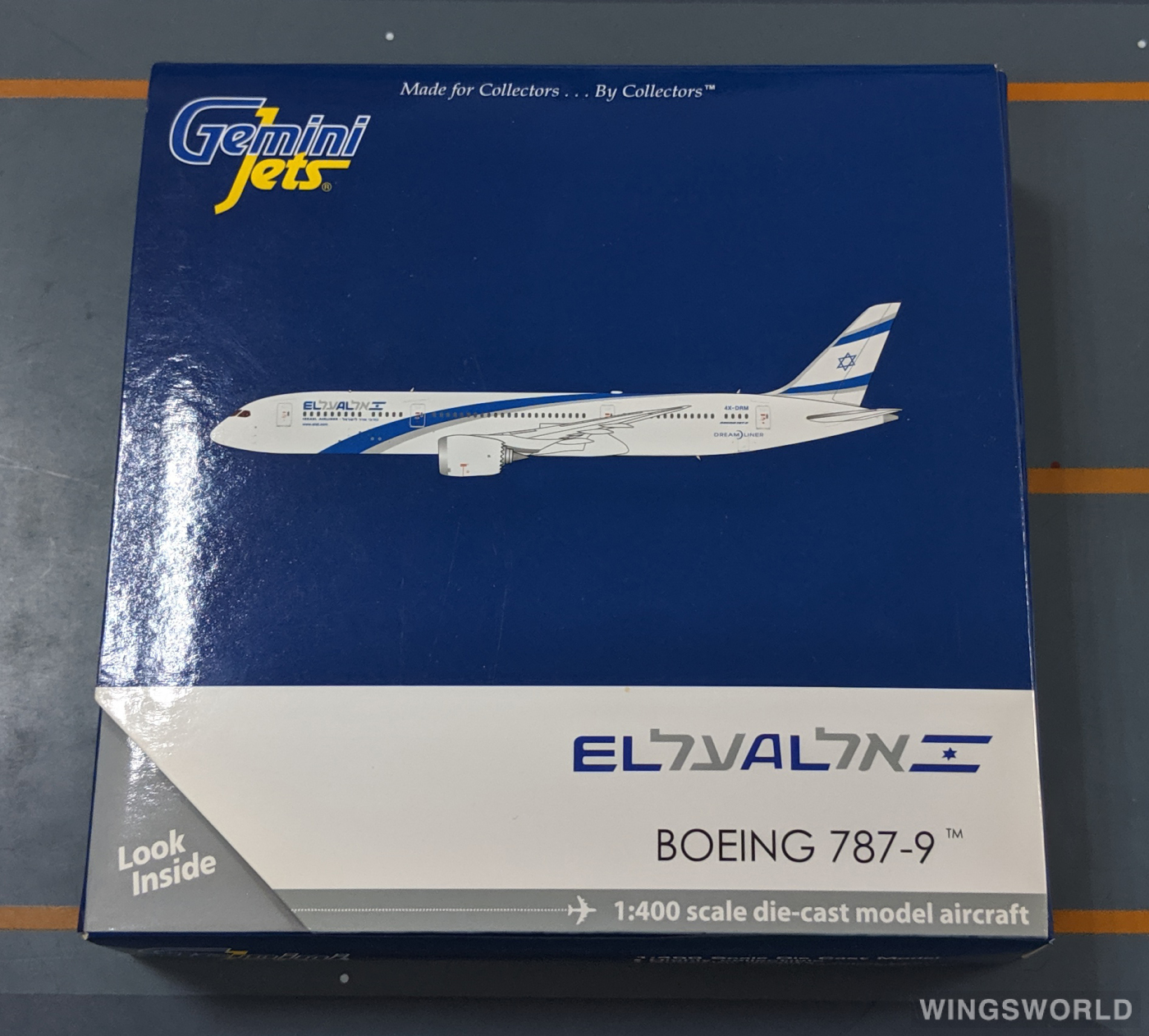 Geminijets 1:400 GJELY1564 El Al 以色列航空 Boeing 787-9 4X-DRM