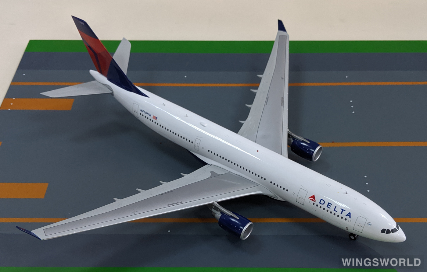 Geminijets 1:200 G2DAL332 Delta Air Lines 达美航空 Airbus A330-200 N860NW