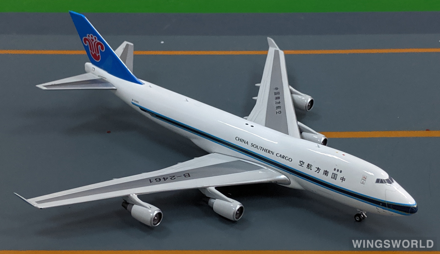 Phoenix 1:400 PH11368 China Southern 中国南方航空 Boeing 747-400 B-2461