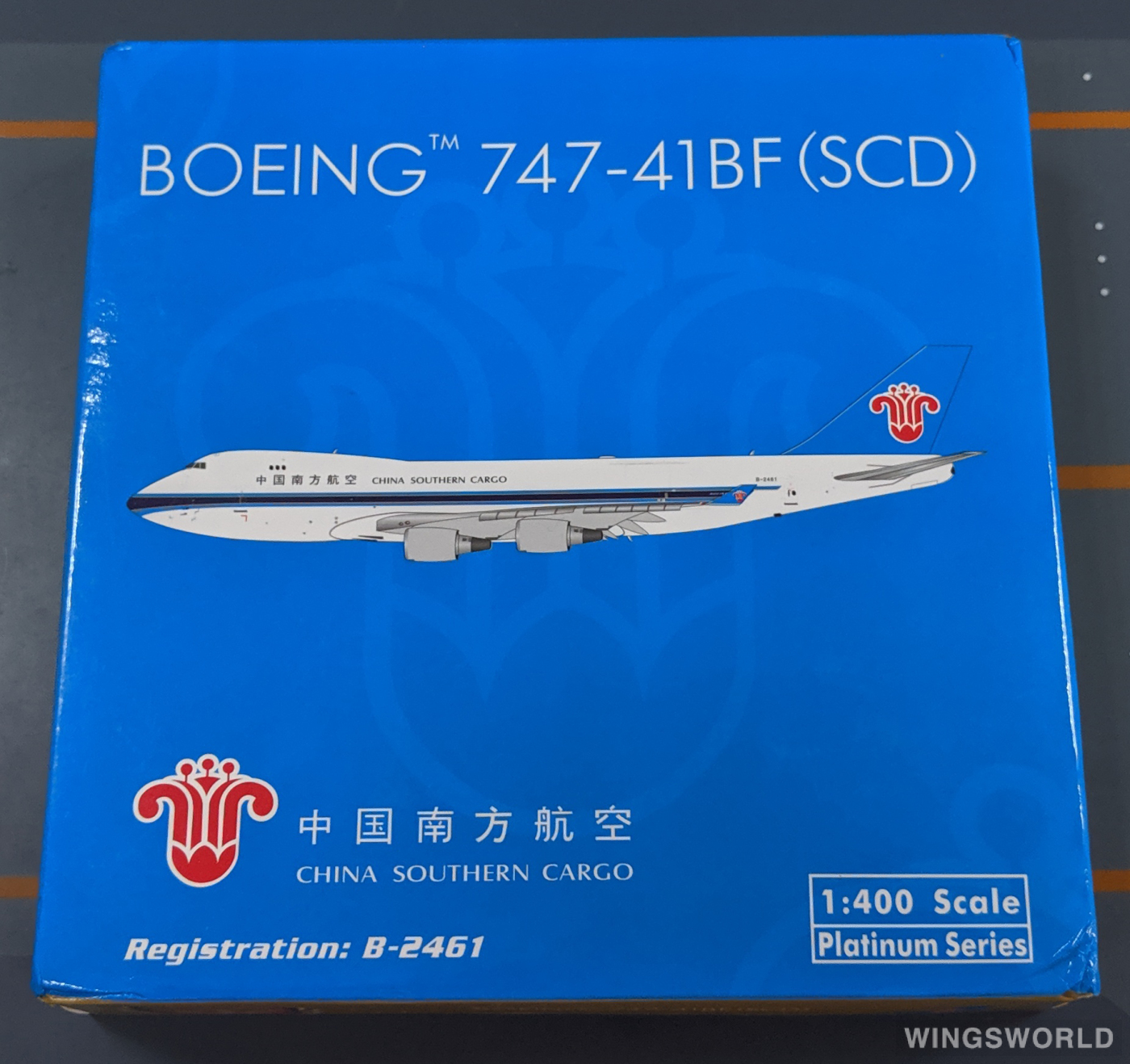 Phoenix 1:400 PH11368 China Southern 中国南方航空 Boeing 747-400 B-2461