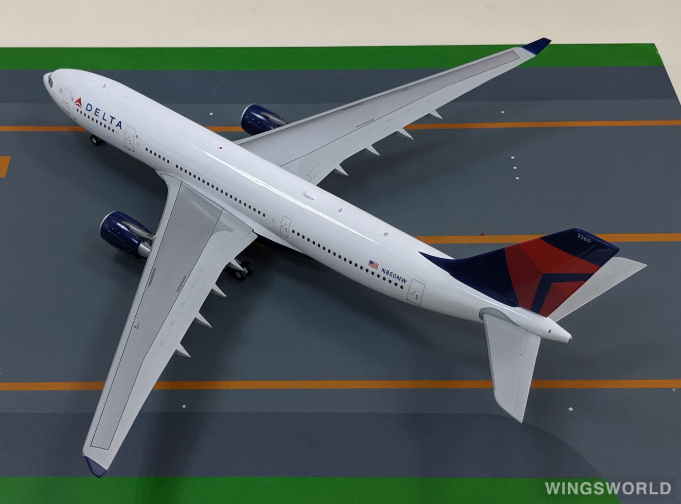 Geminijets 1:200 G2DAL332 Delta Air Lines 达美航空 Airbus A330-200 N860NW