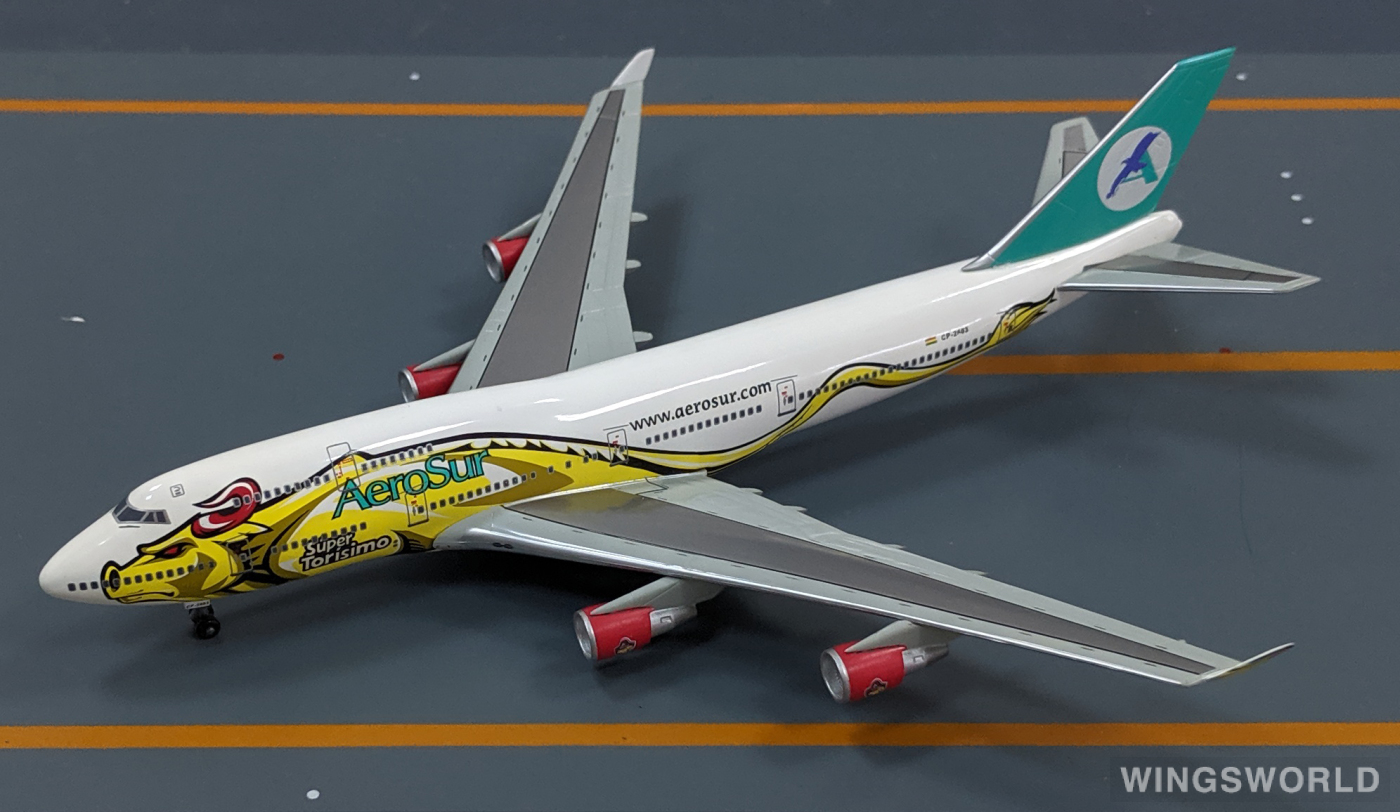 Dragon Models 1:400 56217 AeroSur 天空航空 Boeing 747-400 CP-2603