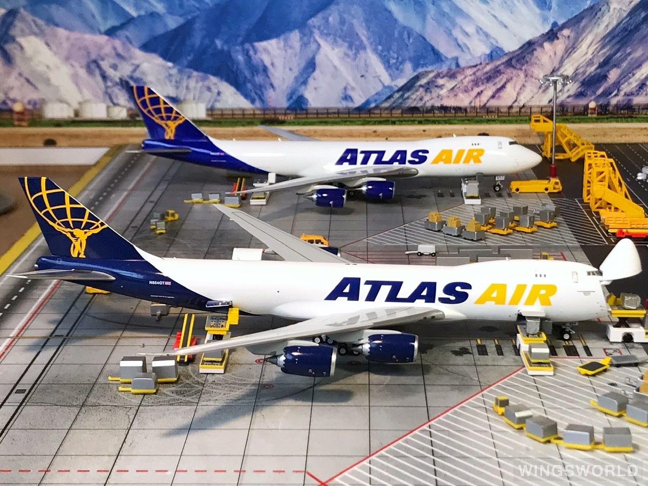 Geminijets 1:400 GJGTI1888 Atlas Air 阿特拉斯航空 Boeing 747-8F N854GT
