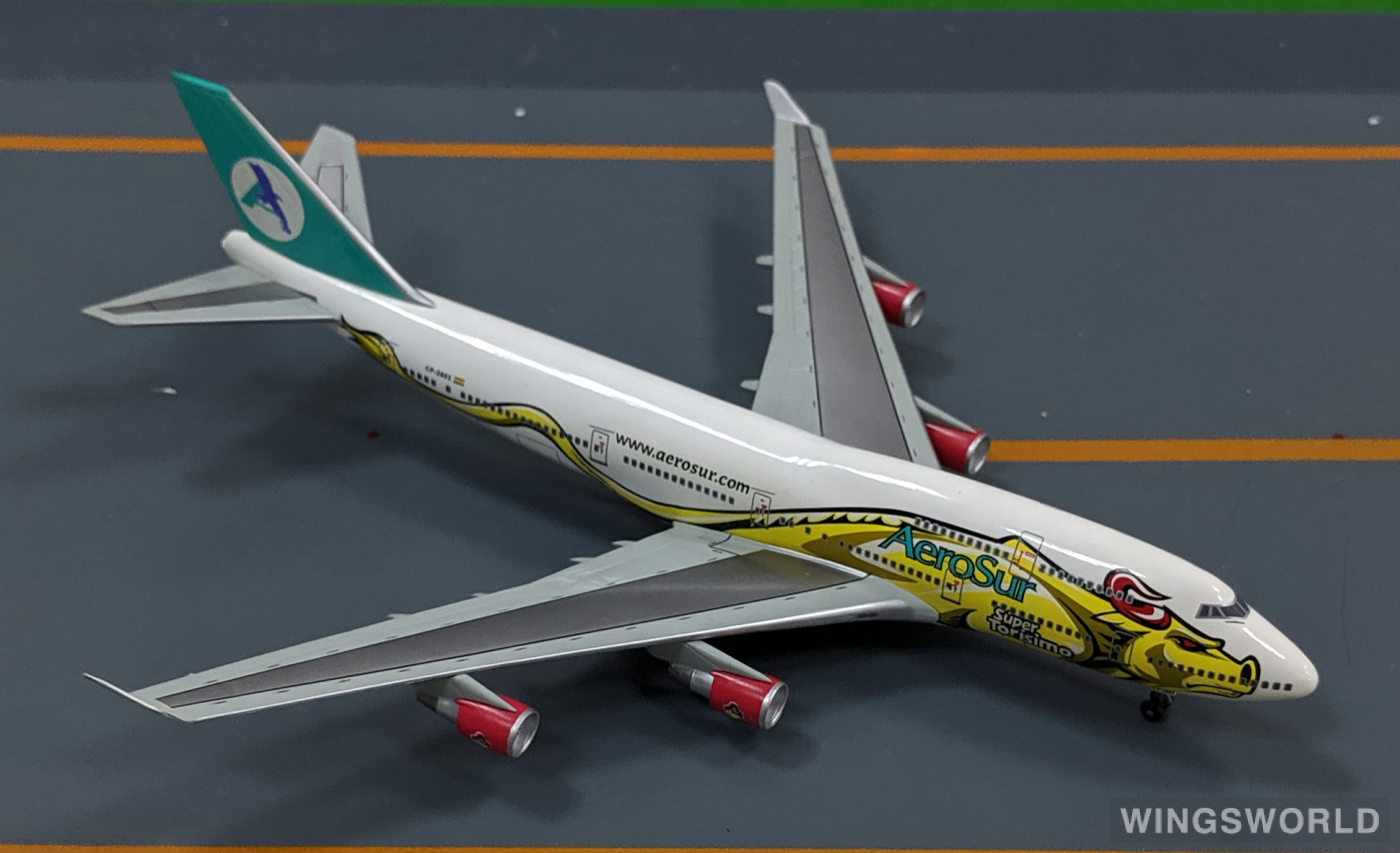 Dragon Models 1:400 56217 AeroSur 天空航空 Boeing 747-400 CP-2603