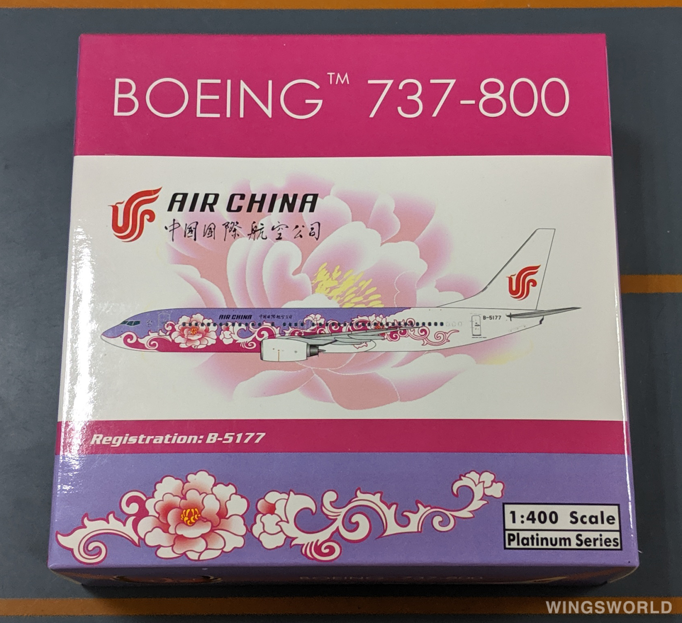 Phoenix 1:400 PH10707 Air China 中国国际航空 Boeing 737-800 B-5177