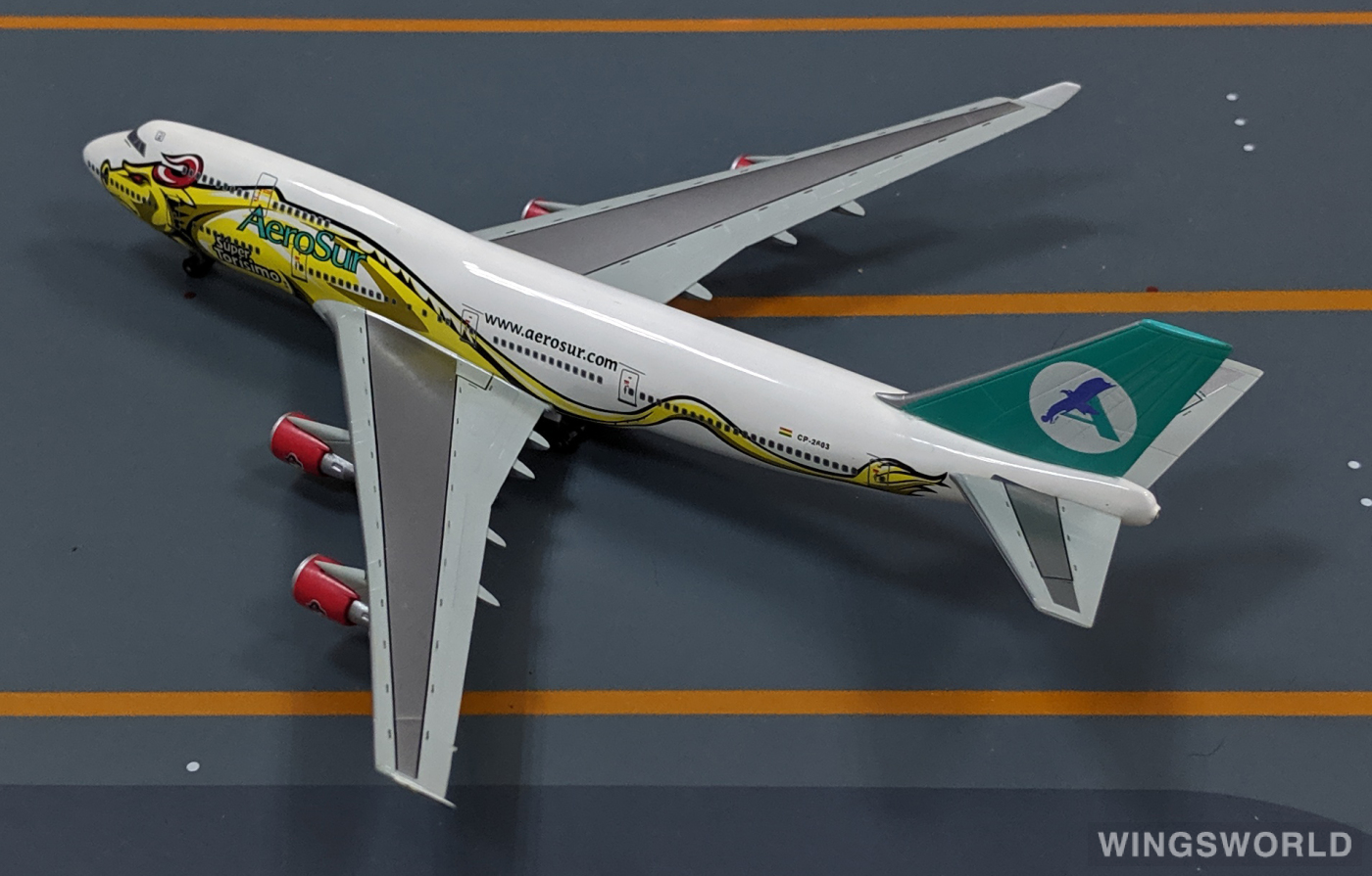 Dragon Models 1:400 56217 AeroSur 天空航空 Boeing 747-400 CP-2603