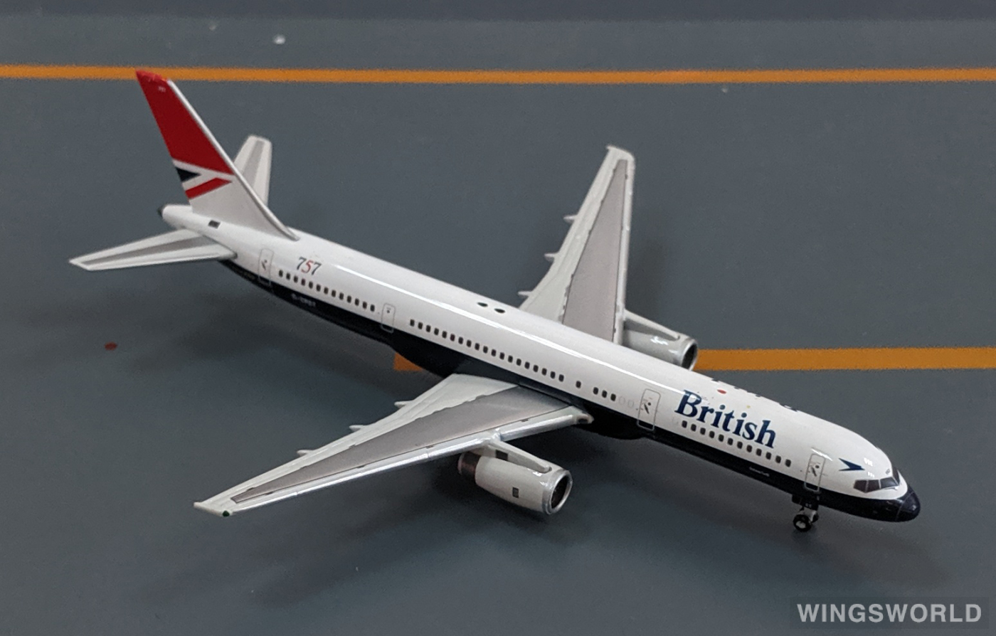 Geminijets 1:400 GJBAW1037 British Airways 英国航空 Boeing 757-200 G-CPET