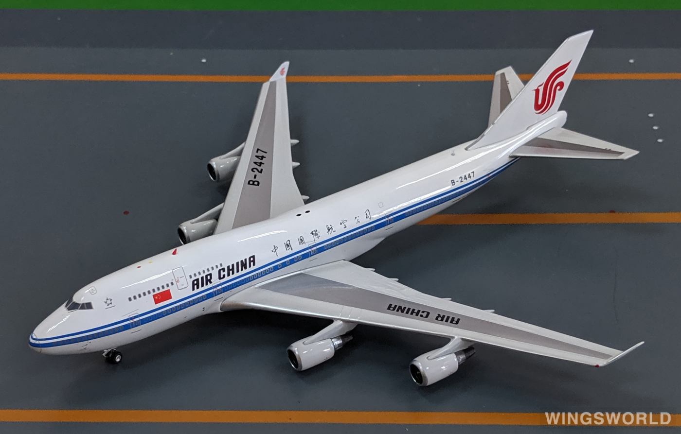 Phoenix 1:400 PH11477 Air China 中国国际航空 Boeing 747-400 B-2447