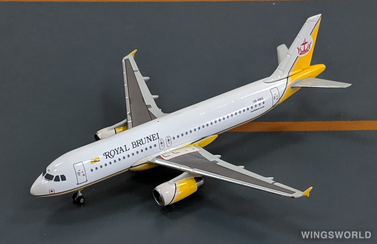 JC Wings 1:400 JC4152 Royal Brunei 文莱皇家航空 Airbus A320 V8-RBS
