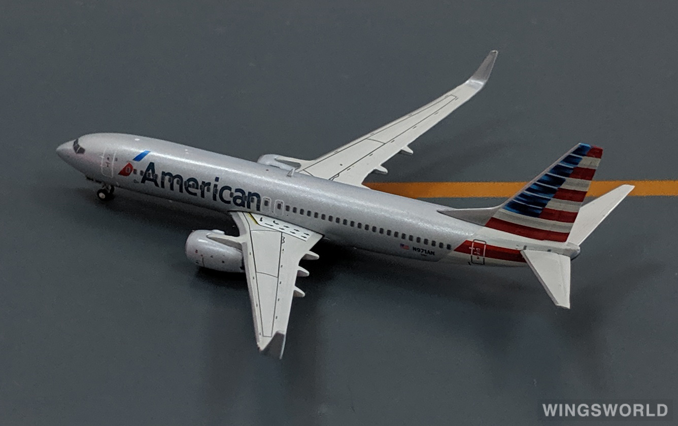 Geminijets 1:400 GJAAL1361 American Airlines 美国航空 Boeing 737-800 N971AN