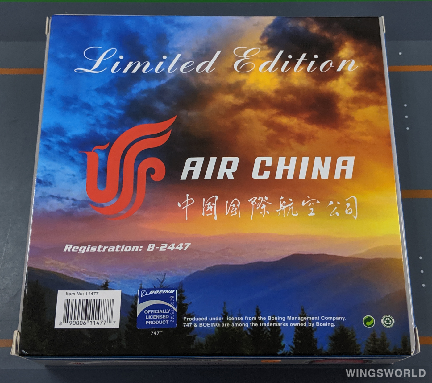 Phoenix 1:400 PH11477 Air China 中国国际航空 Boeing 747-400 B-2447