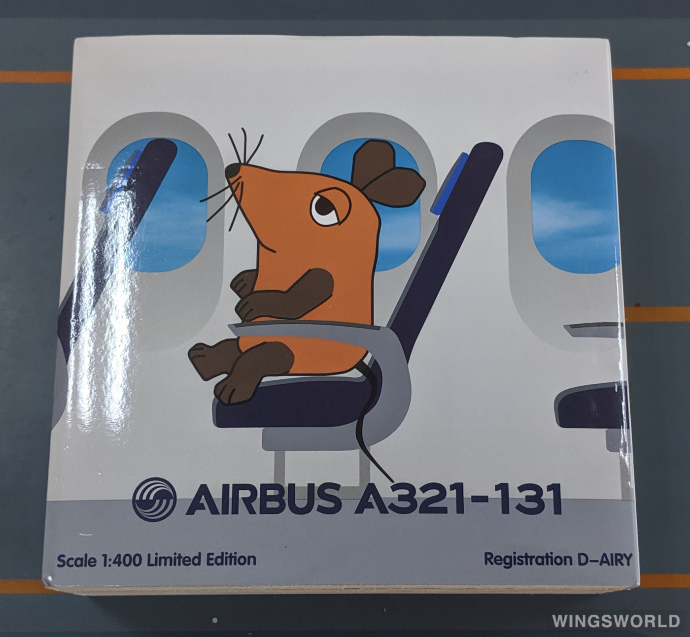 HYJLwings 1:400 HYJL81053 Lufthansa 汉莎航空 Airbus A321 D-AIRY