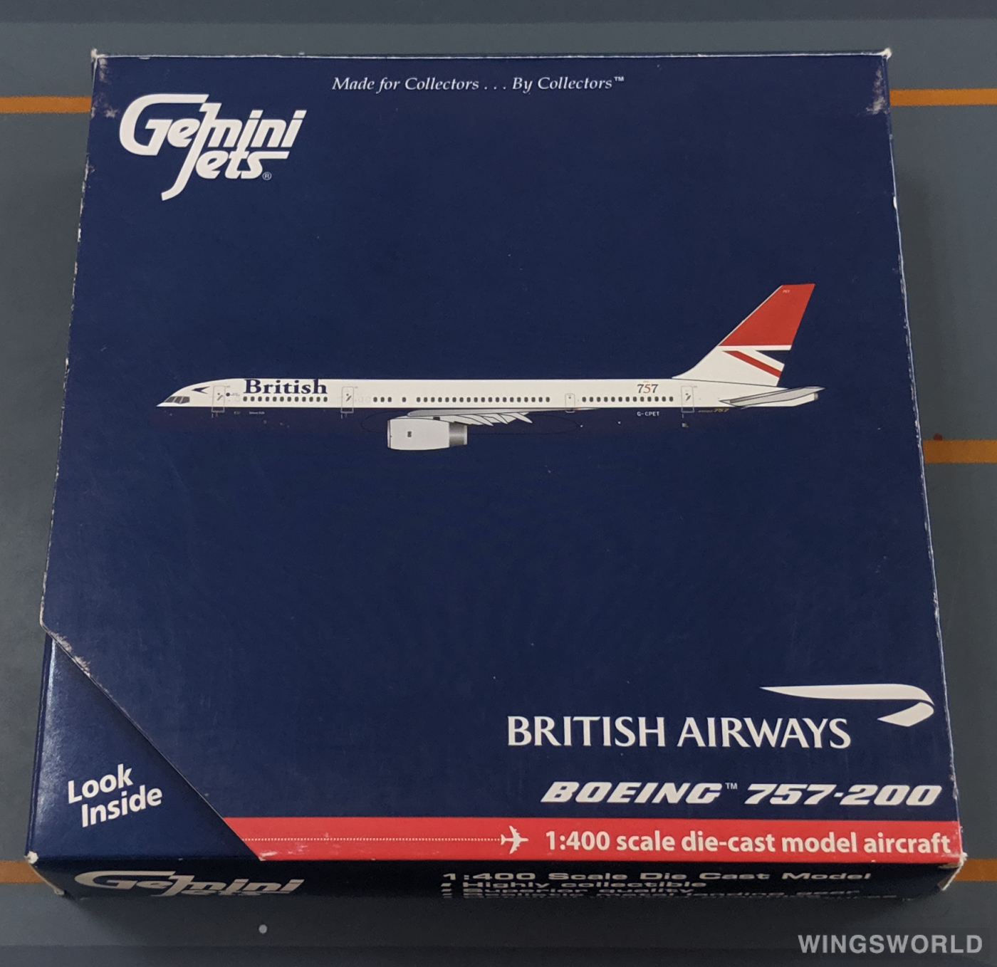 Geminijets 1:400 GJBAW1037 British Airways 英国航空 Boeing 757-200 G-CPET