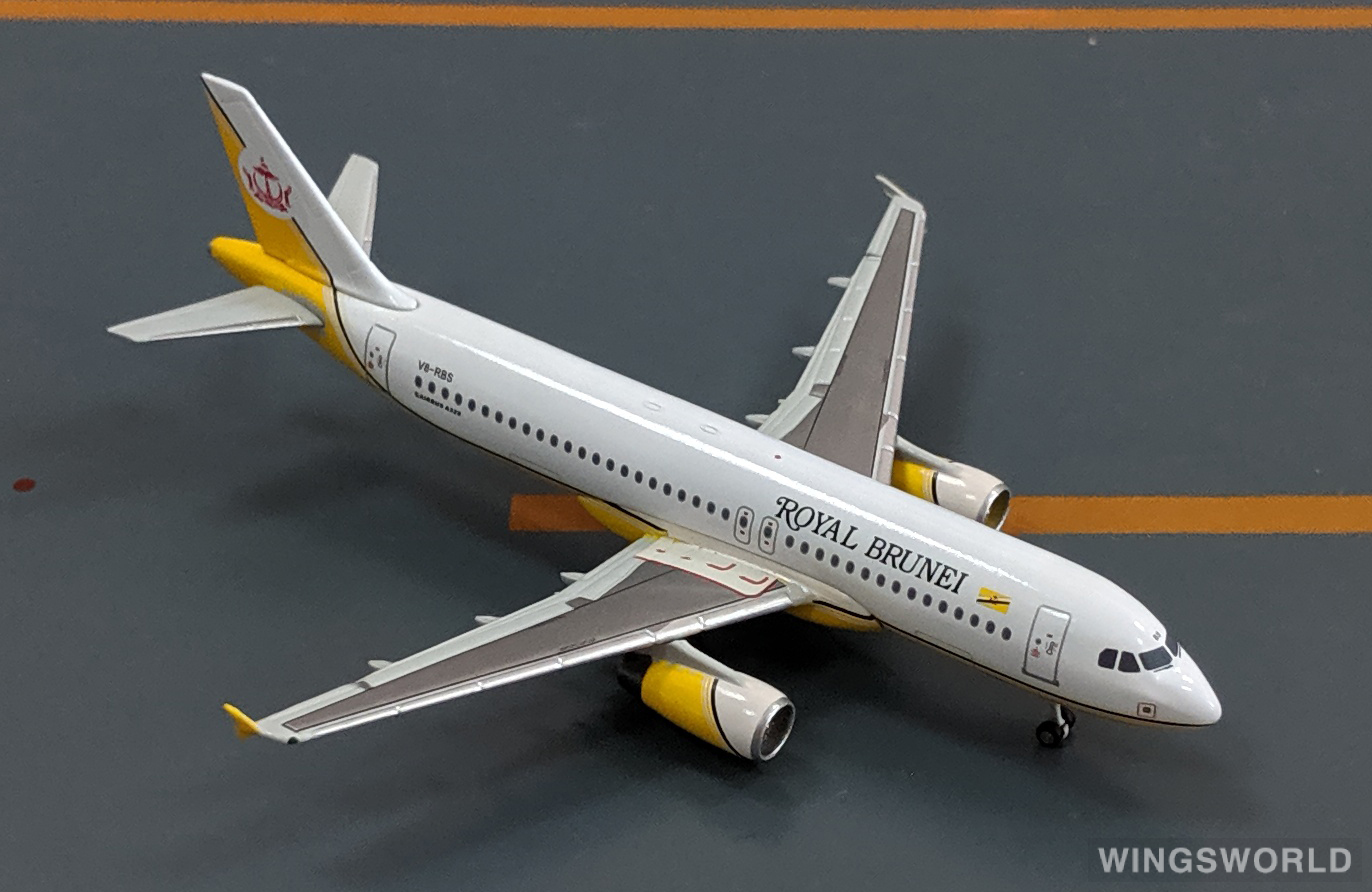 JC Wings 1:400 JC4152 Royal Brunei 文莱皇家航空 Airbus A320 V8-RBS
