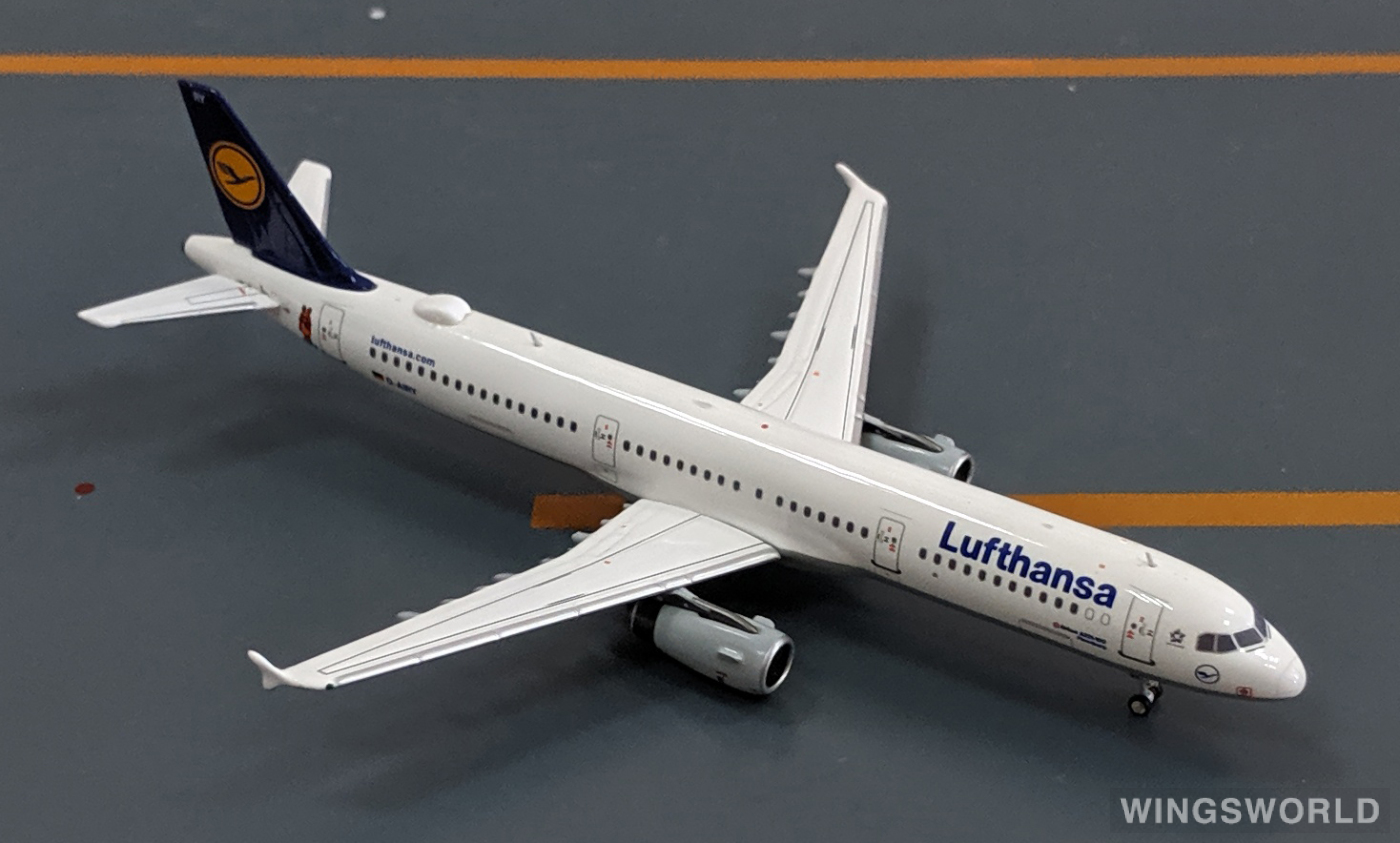 HYJLwings 1:400 HYJL81053 Lufthansa 汉莎航空 Airbus A321 D-AIRY