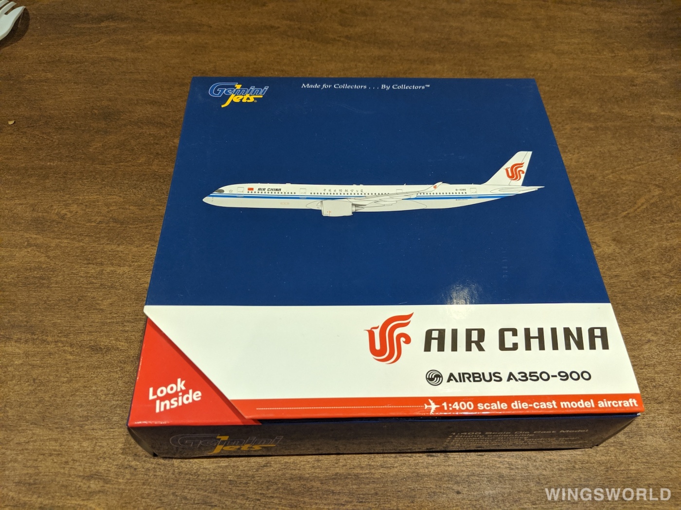 Geminijets 1:400 GJCCA1748 Air China 中国国际航空 Airbus A350-900 B-1086