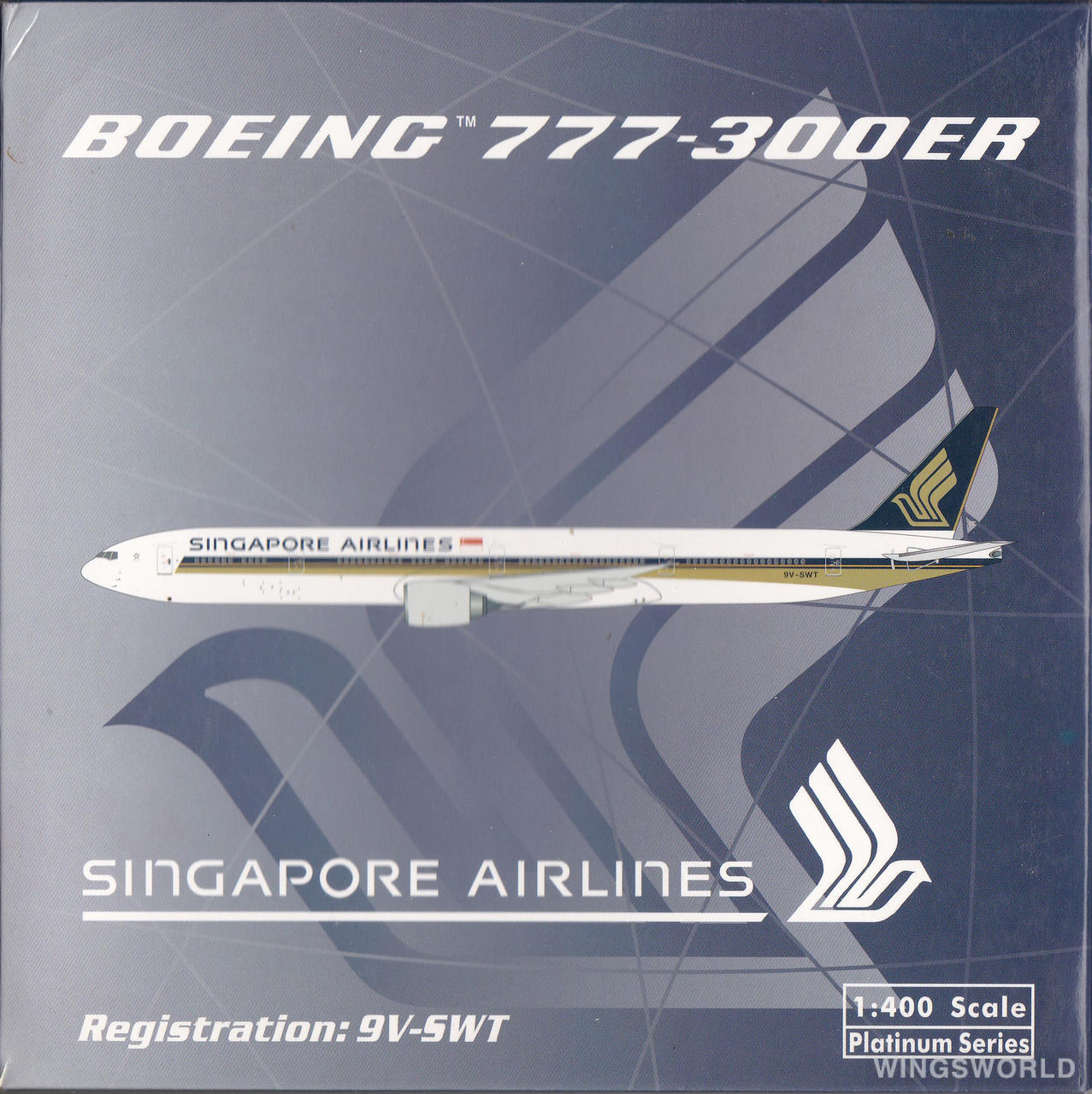Phoenix 1:400 PH10578 Singapore Airlines 新加坡航空 Boeing 777-300ER 9V-SWT