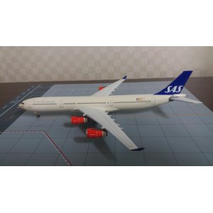 SAS 北欧航空 Airbus A340-300 LN-RKF  PH10574 Phoenix 1:400