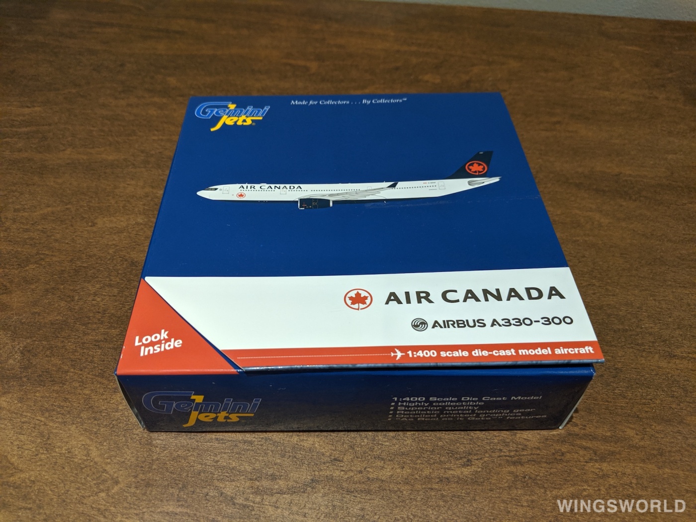 Geminijets 1:400 GJACA1737 Air Canada 加拿大航空 Airbus A330-300 C-GFAF