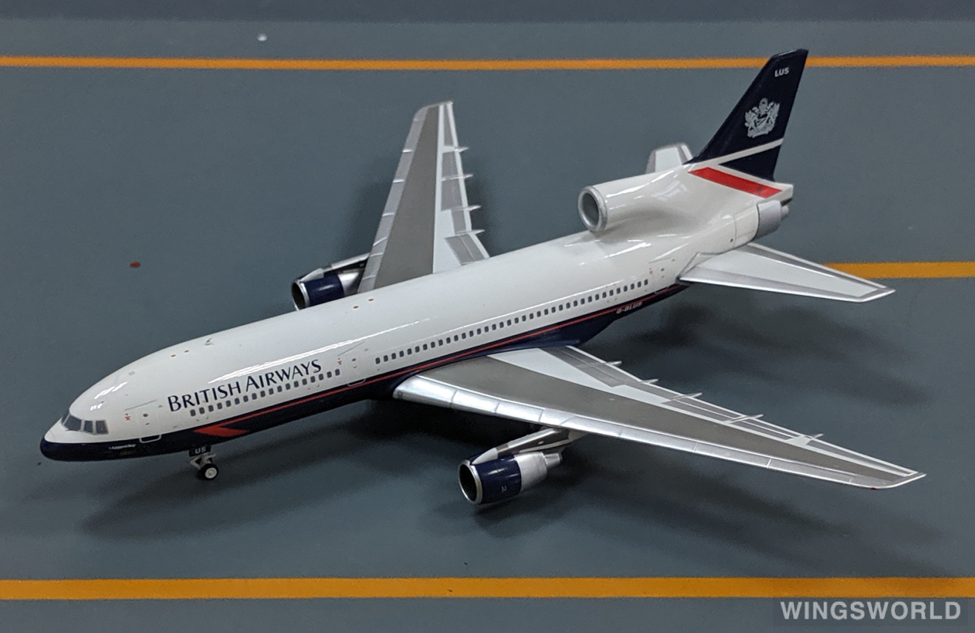 NGmodels 1:400 NG35001 British Airways 英国航空 Lockheed L-1011 TriStar G-BLUS