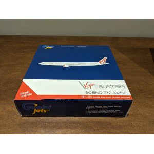 Virgin Australia 维珍澳大利亚航空 Boeing 777-300 VH-VOZ  GJVOZ1677 Geminijets 1:400