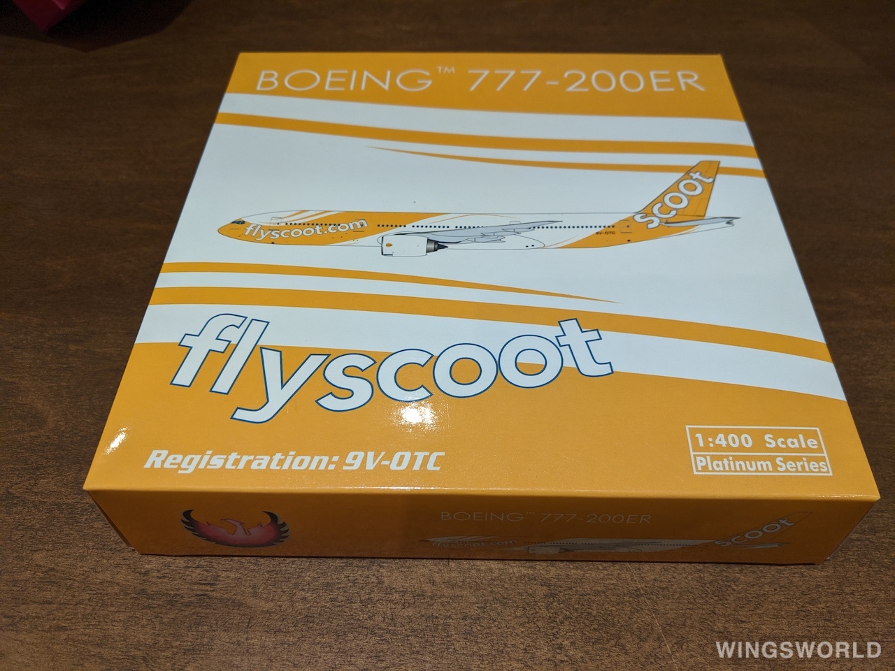 Phoenix 1:400 PH10629 Scoot 酷航 Boeing 777-200 9V-OTC