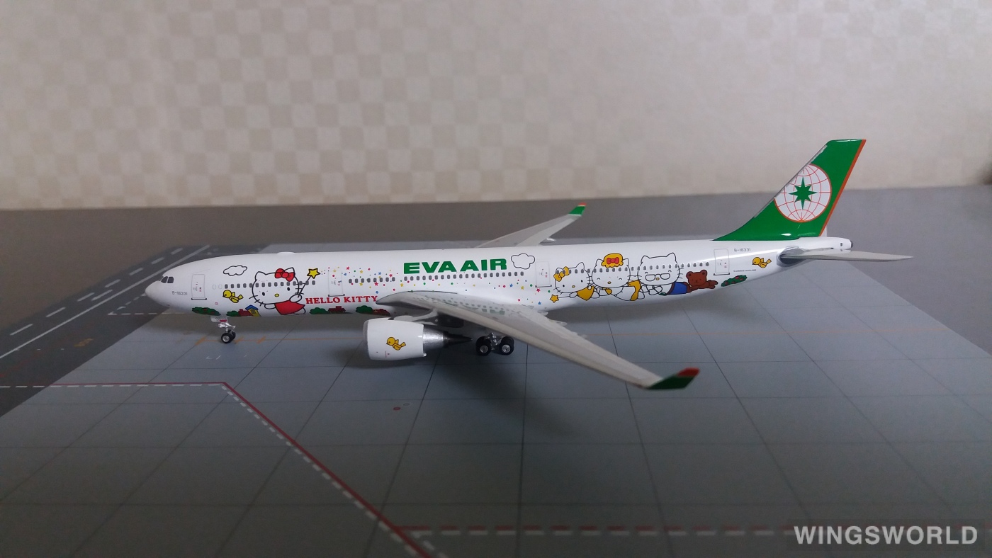 Phoenix 1:400 PHB16331 EVA Air 长荣航空 Airbus A330-300 B-16331