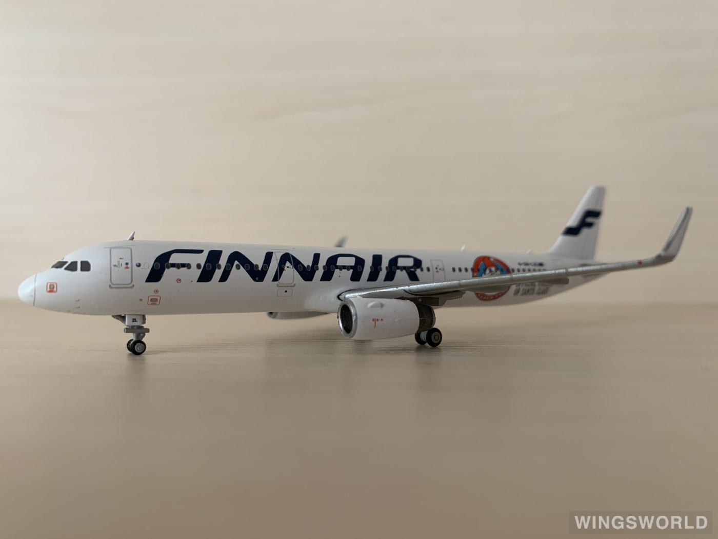 JC Wings 1:400 LH4039 Finnair 芬兰航空 Airbus A321 OH-LZL