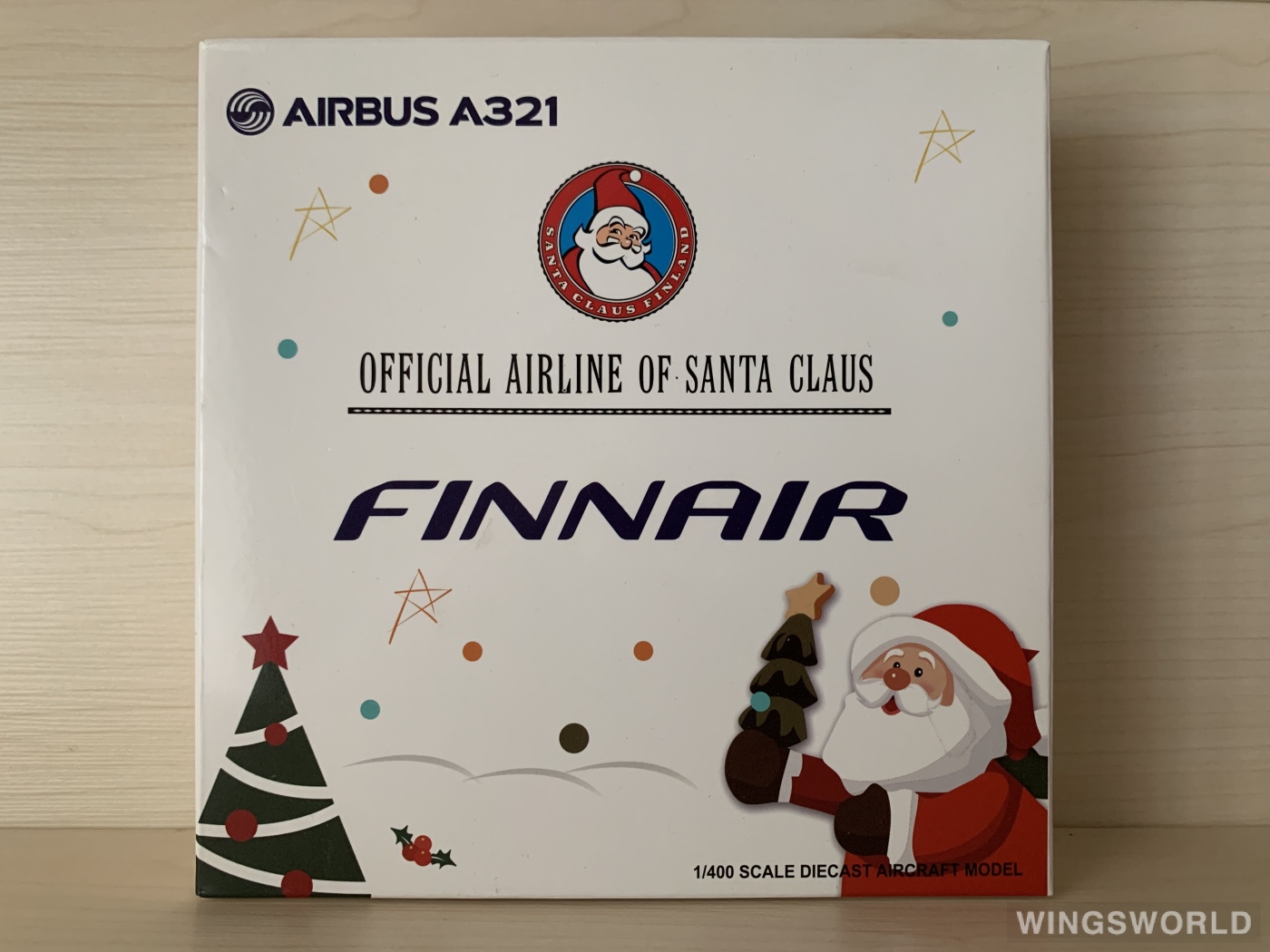 JC Wings 1:400 LH4039 Finnair 芬兰航空 Airbus A321 OH-LZL