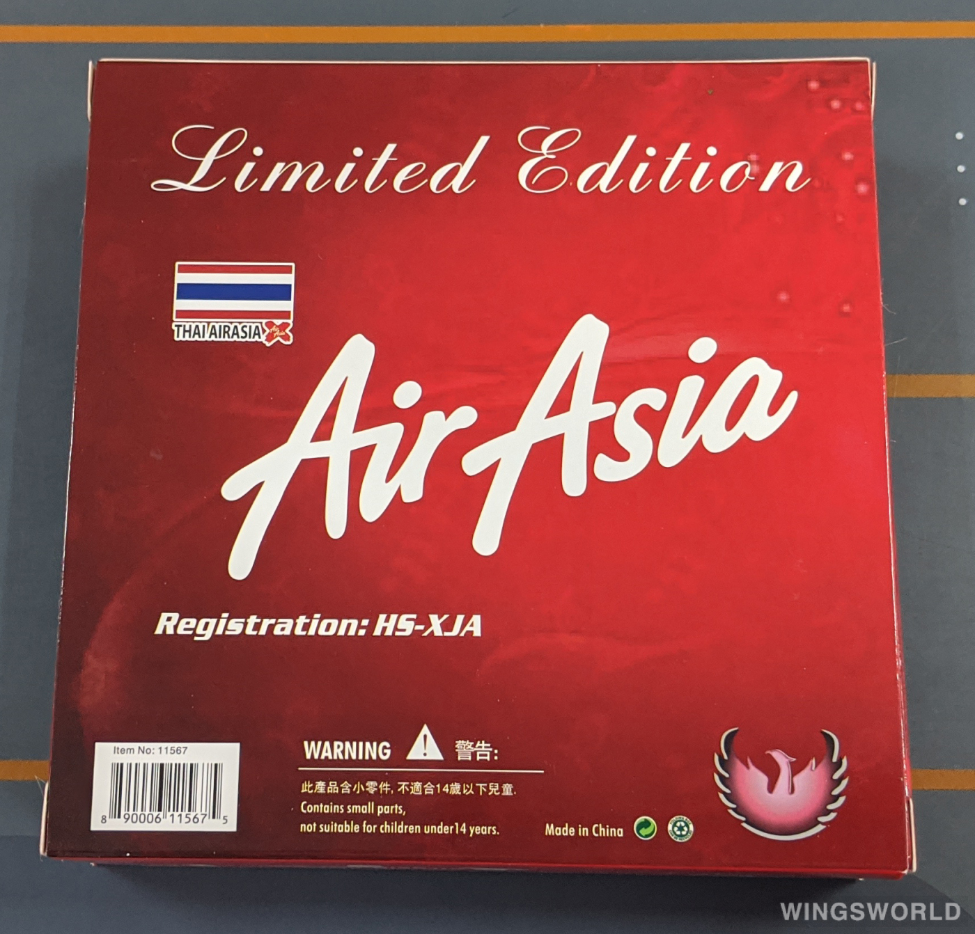 Phoenix 1:400 PH11567 AirAsia 亚洲航空 Airbus A330-900neo HS-XJA