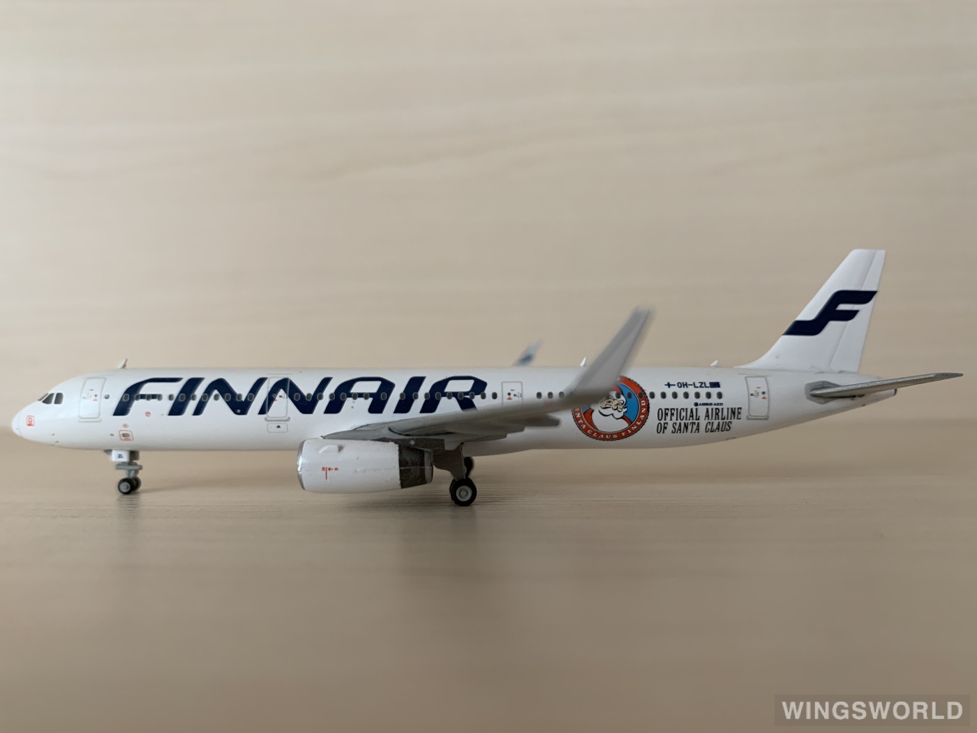 JC Wings 1:400 LH4039 Finnair 芬兰航空 Airbus A321 OH-LZL