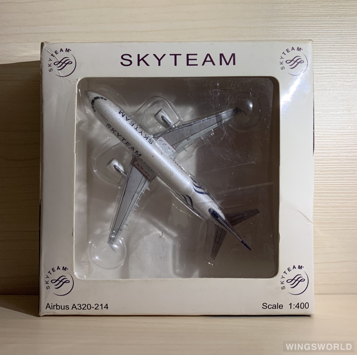 JC Wings 1:400 XX4401 Saudia 沙特阿拉伯航空 Airbus A320 HZ-ASF