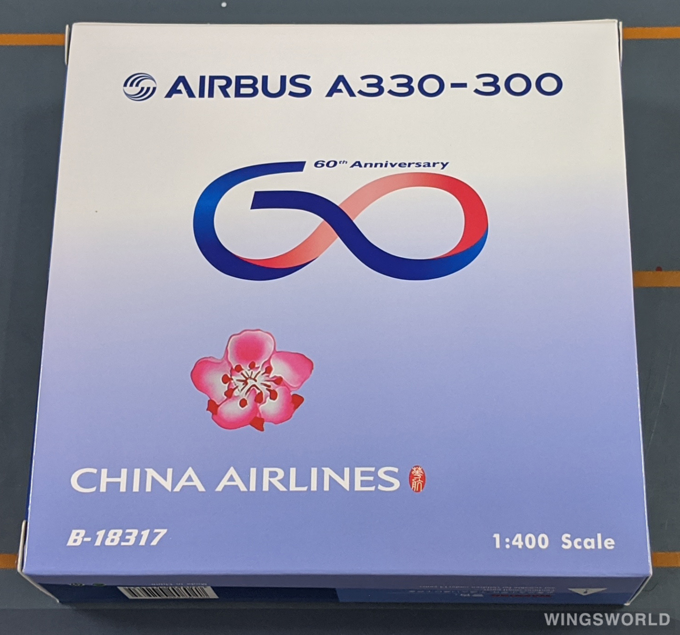 Phoenix 1:400 PH04293 China Airlines 中华航空 Airbus A330-300 B-18317