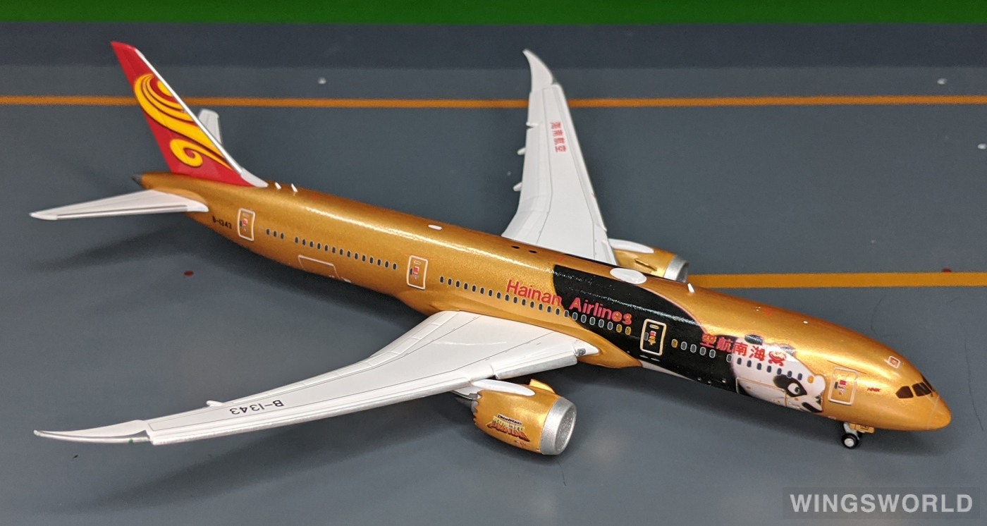 JC Wings 1:400 XX4033A Hainan Airlines 海南航空 Boeing 787-9 B-1343